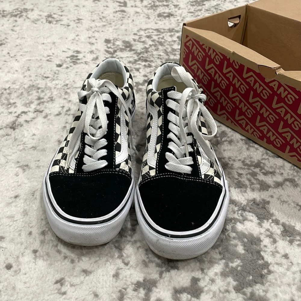 Vans Checkerboard Black White Old Skool Sneakers
